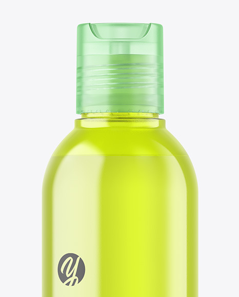 Color Plastic Cosmetic Bottle Mockup PSD #4