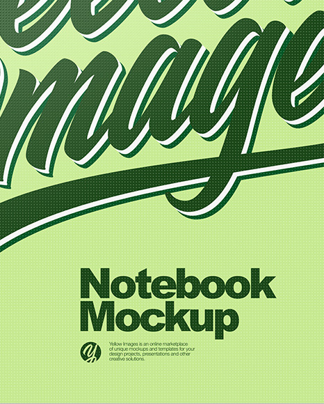 Notebook Mockup PSD #1