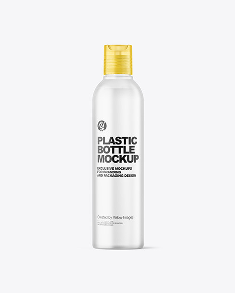 Frosted Cosmetic Bottle Mockup PSD #2