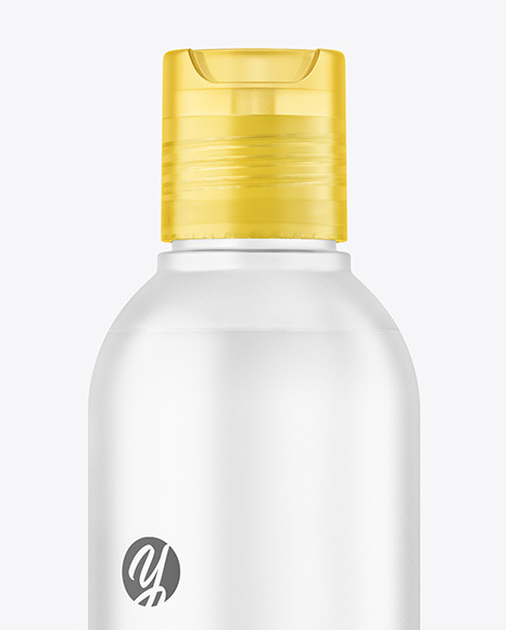 Frosted Cosmetic Bottle Mockup PSD #1