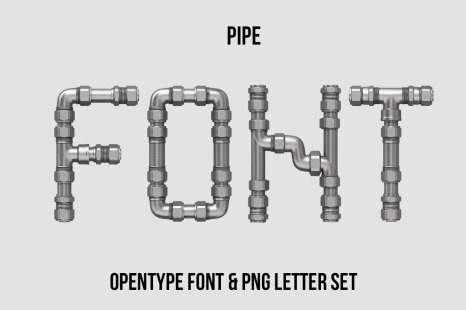 Pipe Font