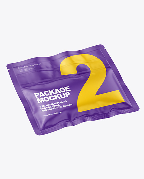 Glossy Pouch Mockup