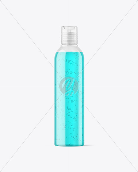 Color Liquid Cosmetic Bottle Mockup PSD #1