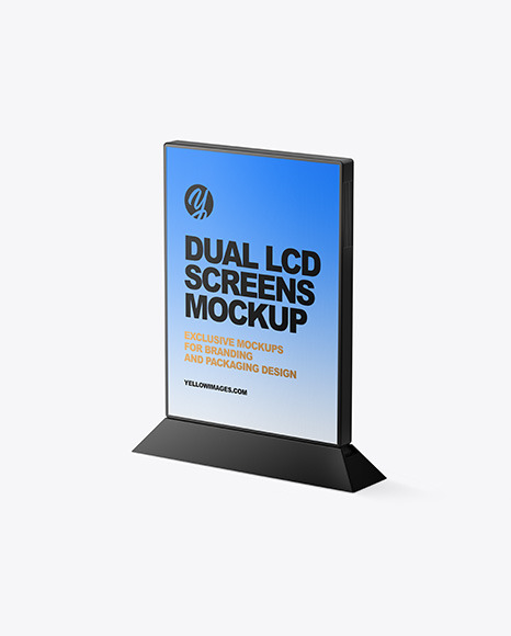 Digital Table Stand Mockup