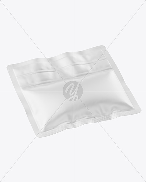 Matte Pouch Mockup PSD #3