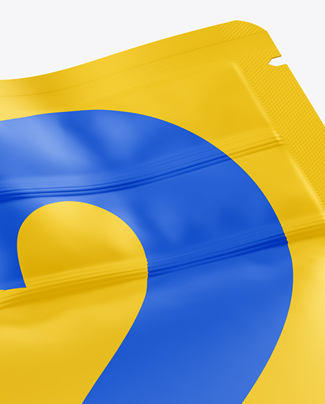 Matte Pouch Mockup PSD #1