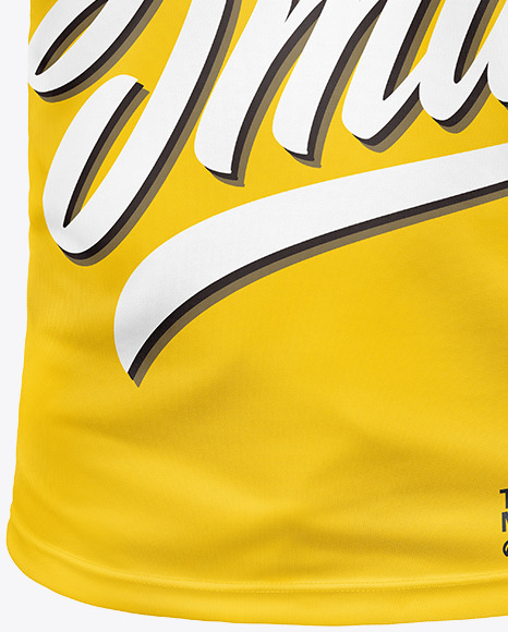 T Shirt with V neck Mockup   Front View PSD #5