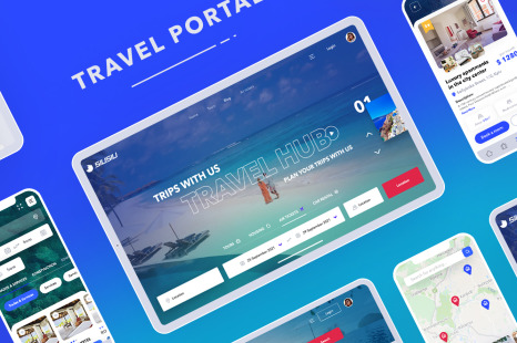 Travel Portal UI kit