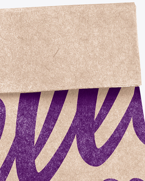 Kraft Paper Shopping Bag Mockup PSD #4