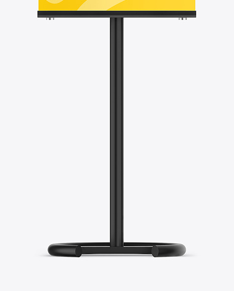 Poster Stand Mockup PSD #1