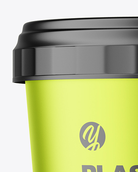Matte Metallic Cup Mockup PSD #2