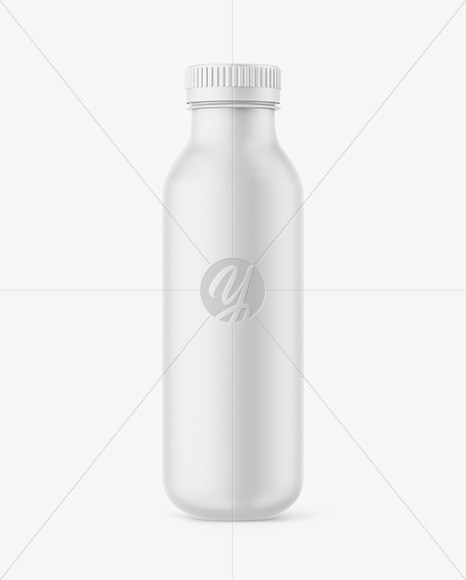 Matte Bottle Mockup PSD #3