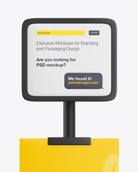 Display Banner Stand Mockup PSD #2