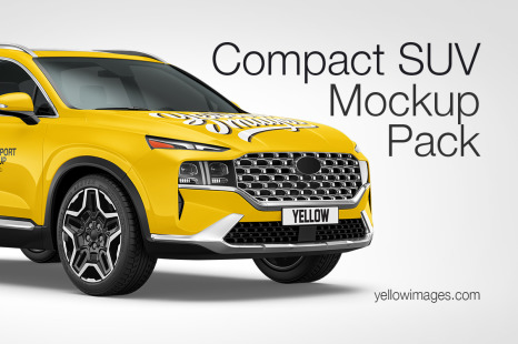 Compact SUV Mockup Pack