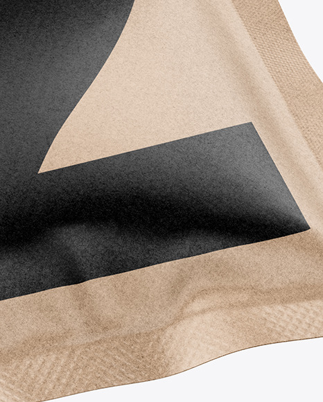 Glossy Kraft Pouch Mockup PSD #6