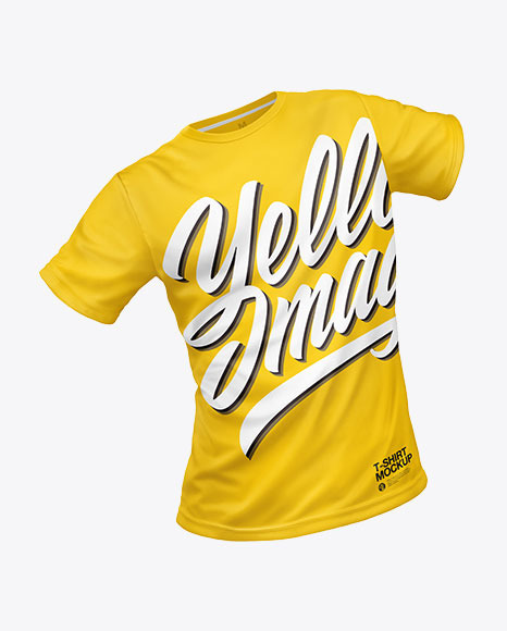 T Shirt Mockup   Front View PSD #4