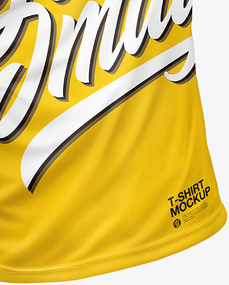 T Shirt Mockup   Front View PSD #5