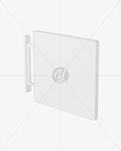 Signboard Mockup PSD #3