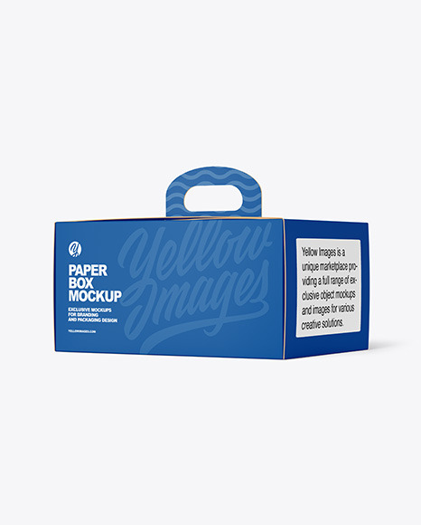 Paper Box Mockup