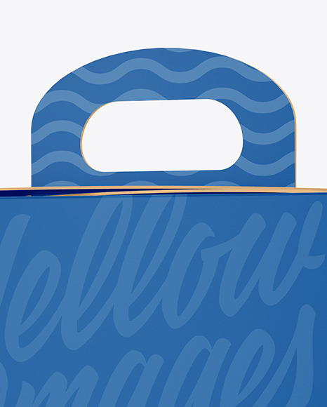 Paper Box Mockup PSD #6