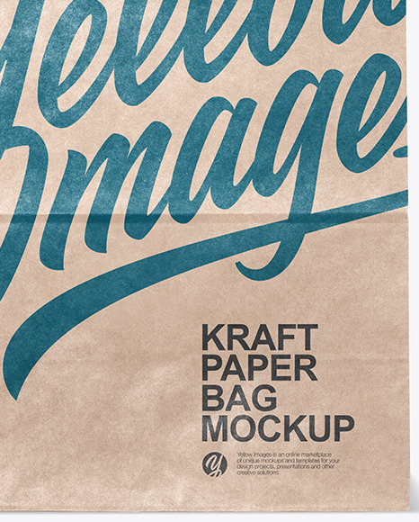 Kraft Paper Shopping Bag Mockup PSD #5