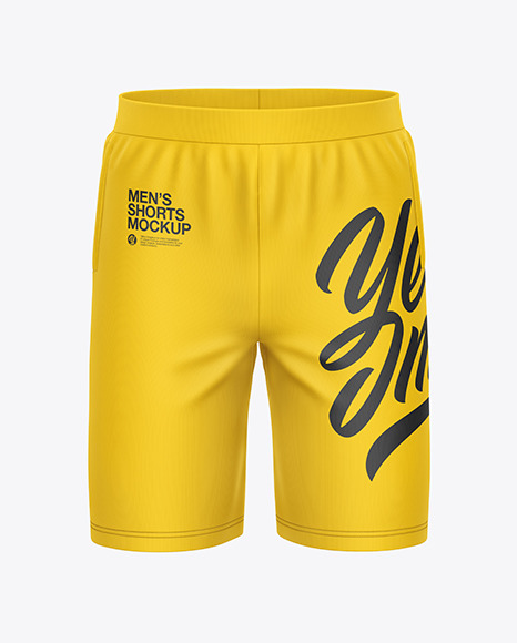 Men's Shorts Mockup   Free Download Images High Quality PNG, JPG   62668