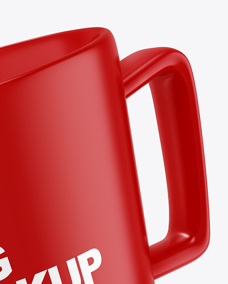 Matte Mug Mockup PSD #2