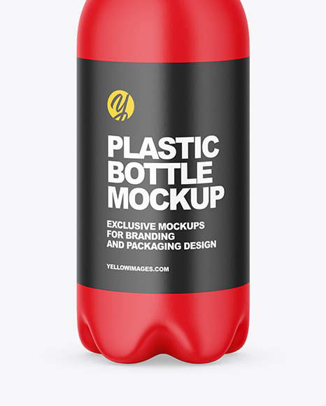 Mineral Water Bottle Mockup PSD #1