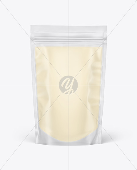 Frosted Plastic Pouch w  Liquid Soap Mockup PSD #3