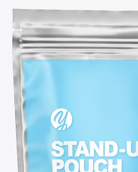 Frosted Plastic Pouch w  Liquid Soap Mockup PSD #6