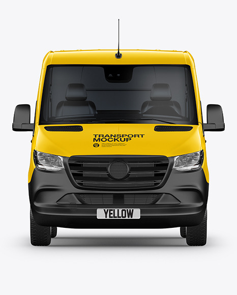 Panel Van Mockup - Front View