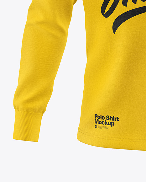 Polo Shirt Mockup   Front View PSD #1