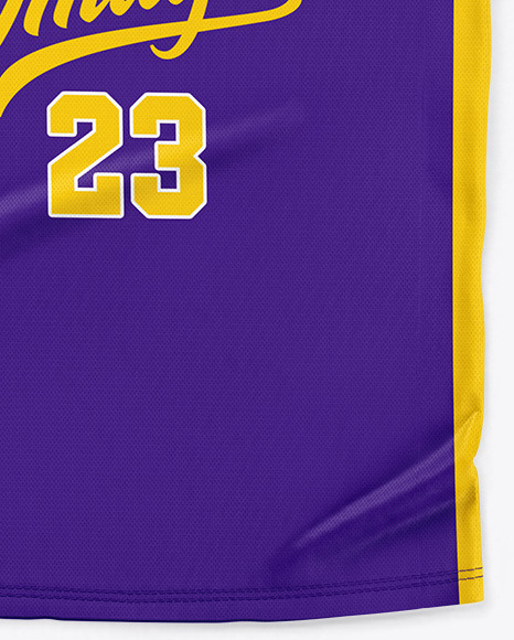 Basketball Kit Mockup   Top View PSD #7