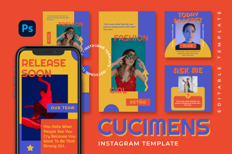 Cucimens Instagram Template