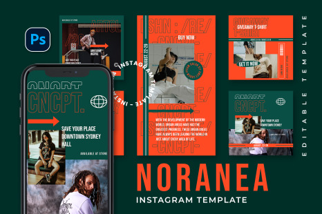 Noranea Instagram Template
