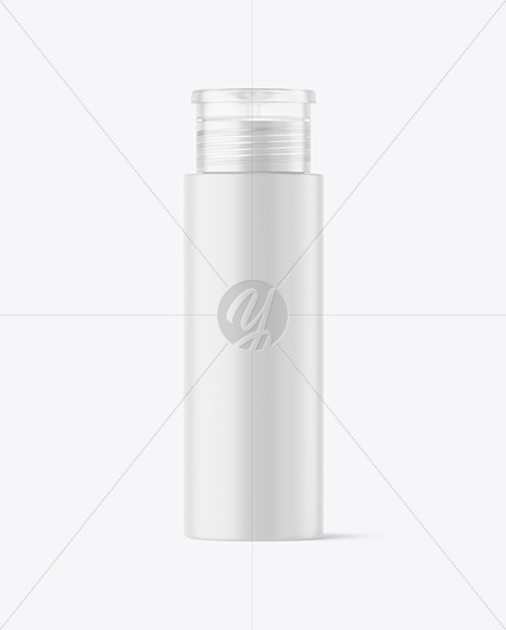 Matte Cosmetic Bottle Mockup PSD #1