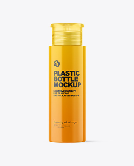 Glossy Cosmetic Bottle Mockup PSD #2