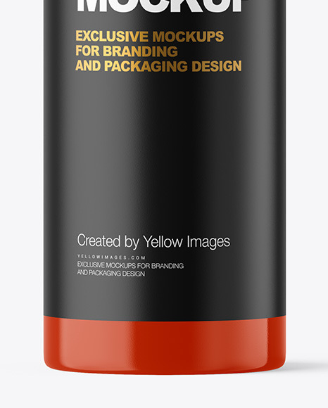 Glossy Cosmetic Bottle Mockup PSD #7