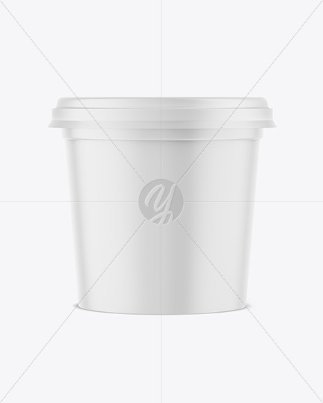 Matte Plastic Cup Mockup PSD #3