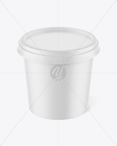 Matte Plastic Cup Mockup PSD #3