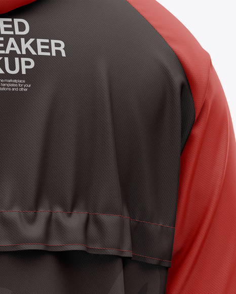 Hooded Windbreaker Mockup sportswear 11914