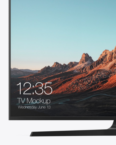 TV Mockup PSD #6