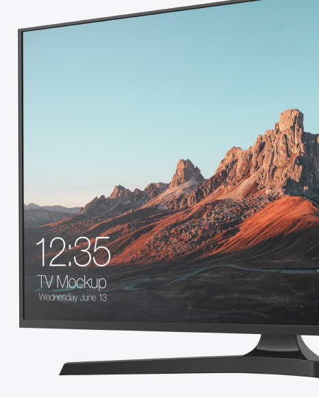 TV Mockup PSD #6