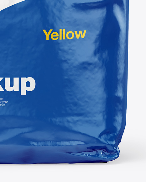 Glossy Bag Mockup PSD #7