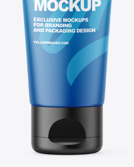 Matte Tube Mockup PSD #1