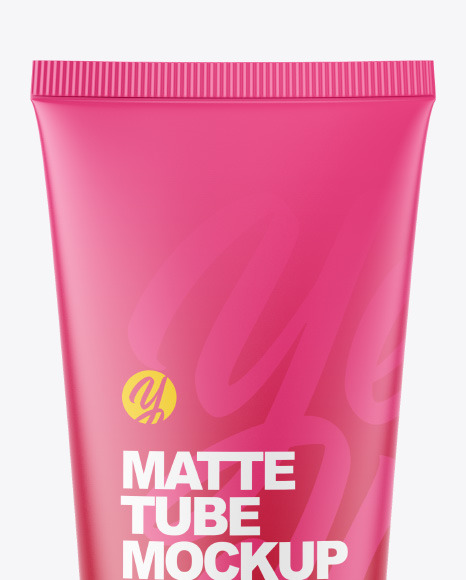 Matte Tube Mockup PSD #2