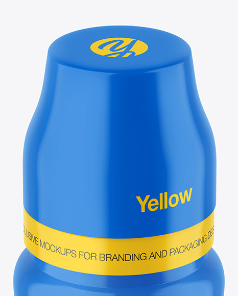 Glossy Baby Bottle Mockup PSD #7