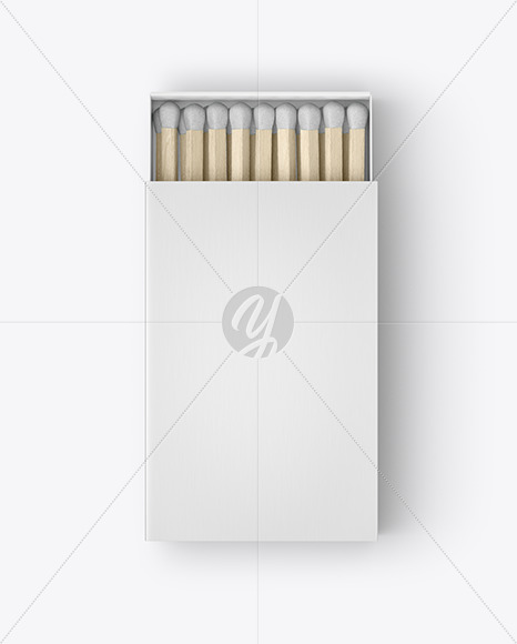 Match Box Mockup PSD #3