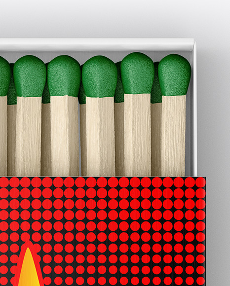 Match Box Mockup PSD #6