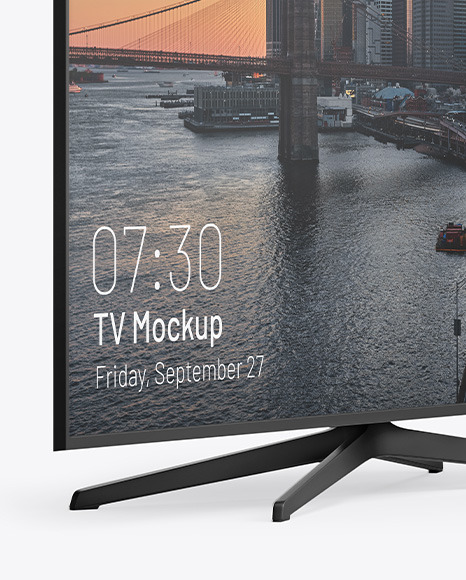 TV Mockup PSD #1